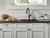 Single Handle Pull-Down Kitchen Faucet with Soap Dispenser