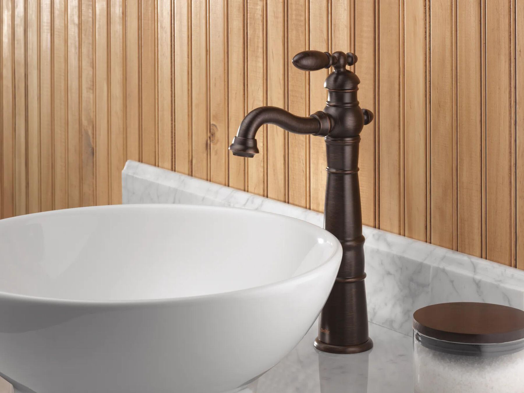 Single Handle Vessel Bathroom Faucet