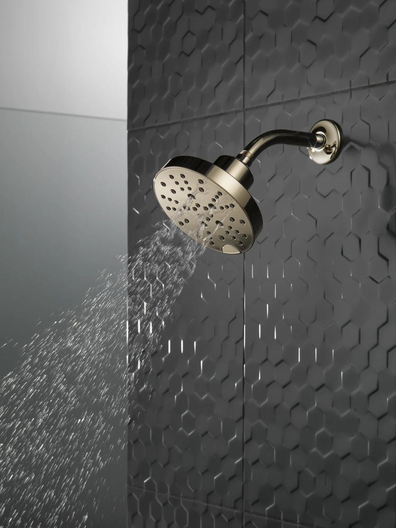 H<sub>2</sub>Okinetic&reg; 5-Setting Contemporary Raincan Shower Head
