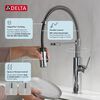 Single-Handle Pull-Down Spring Kitchen Faucet