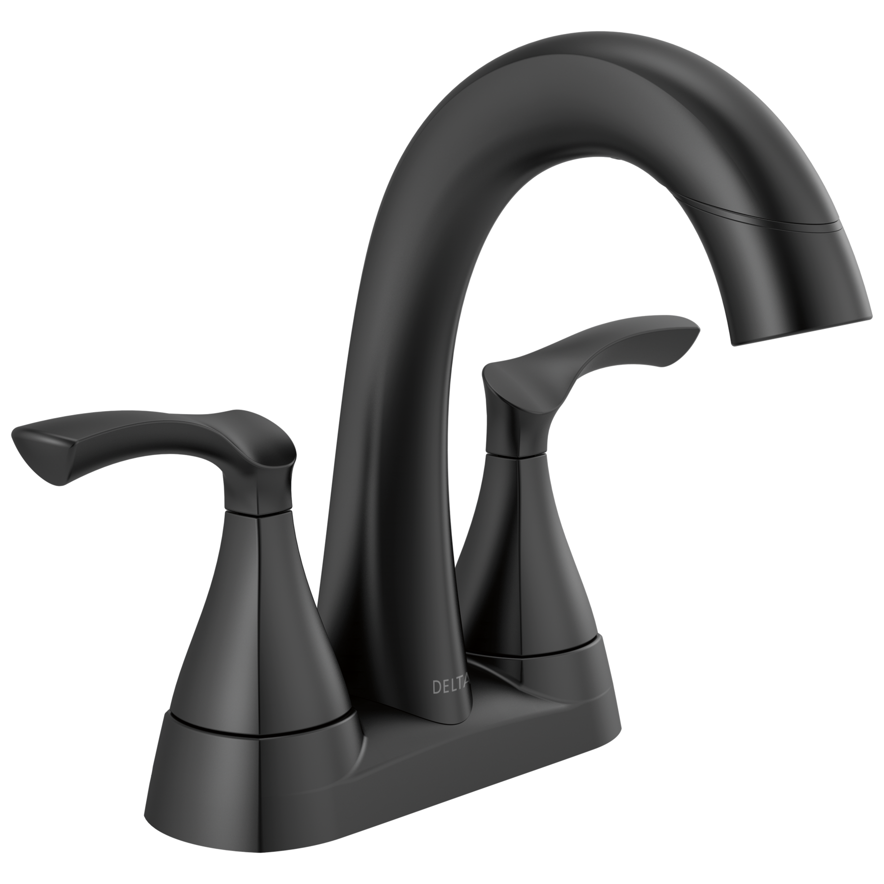 Two Handle Centerset Pull-Down Bathroom Faucet
