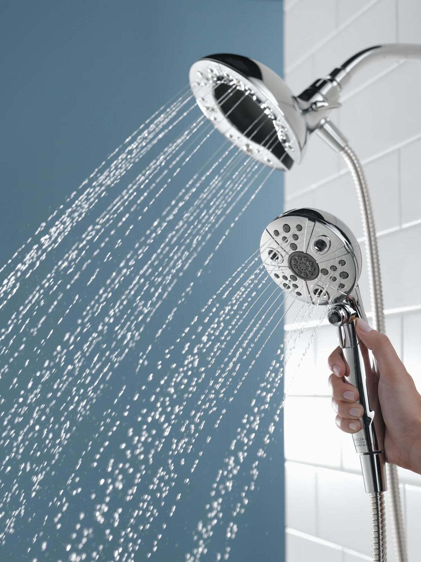 H2Okinetic&reg; In2ition&reg; 5-Setting Two-in-One Shower
