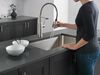Single-Handle Pull-Down Spring Kitchen Faucet (Recertified)