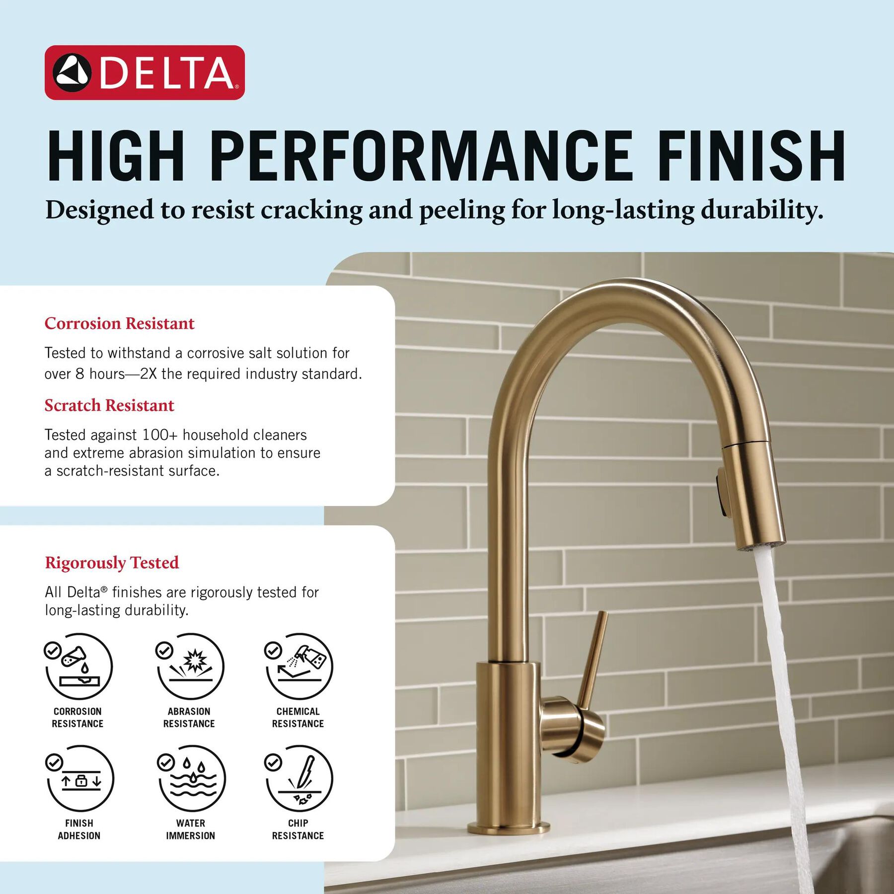 Single Handle Pull-Down Kitchen Faucet