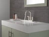 Two Handle Centerset Pull-Down Bathroom Faucet
