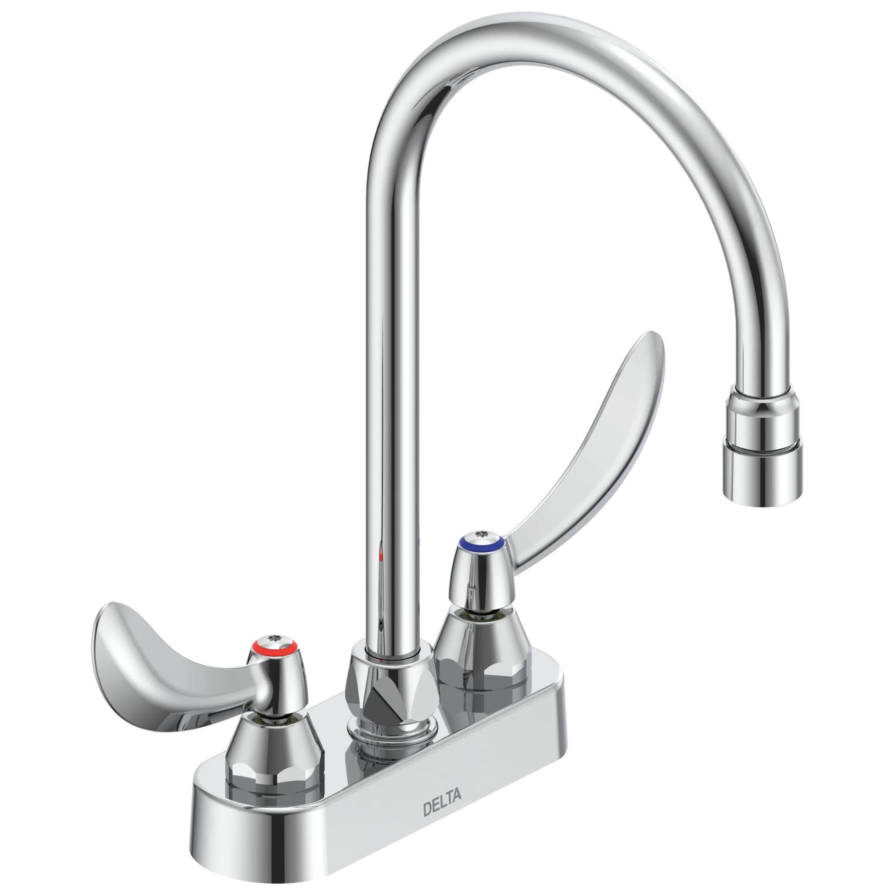 Two Handle 4 In Deck-Mount Faucet