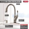 Single Handle Pull-Down Kitchen Faucet with Touch2O Technology and Soap Dispenser