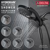 HydroRain&reg; 4-Setting Two-in-One Shower Head