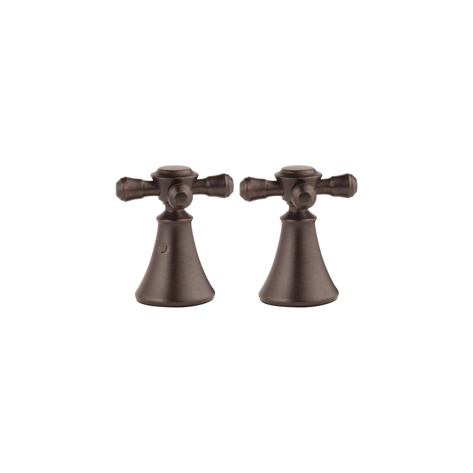 Metal Cross Handle Set - Deck Mount Bathroom & Bidet