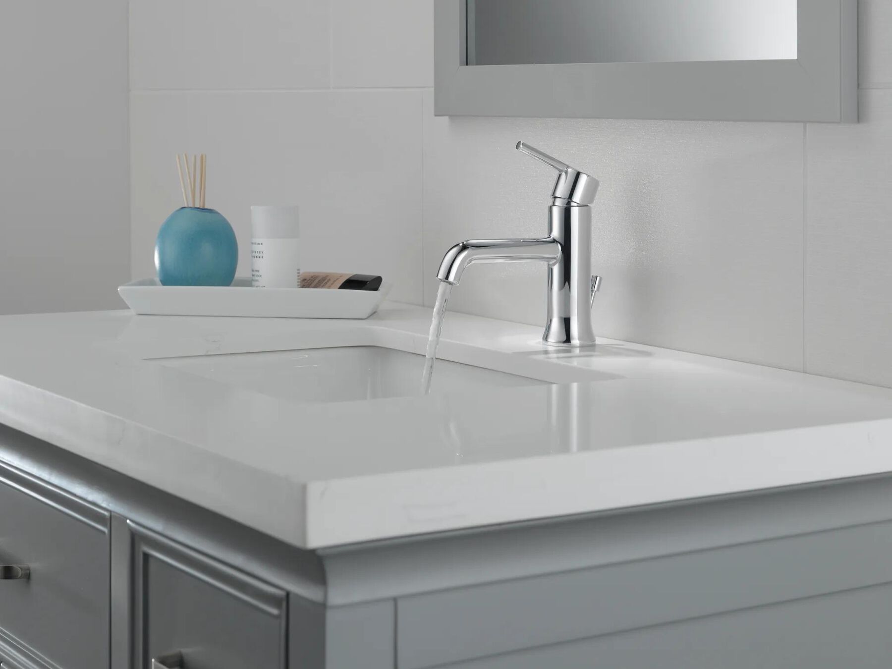 Single Handle Bathroom Faucet (Recertified)