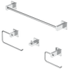 Square Bathroom Accessories Set
