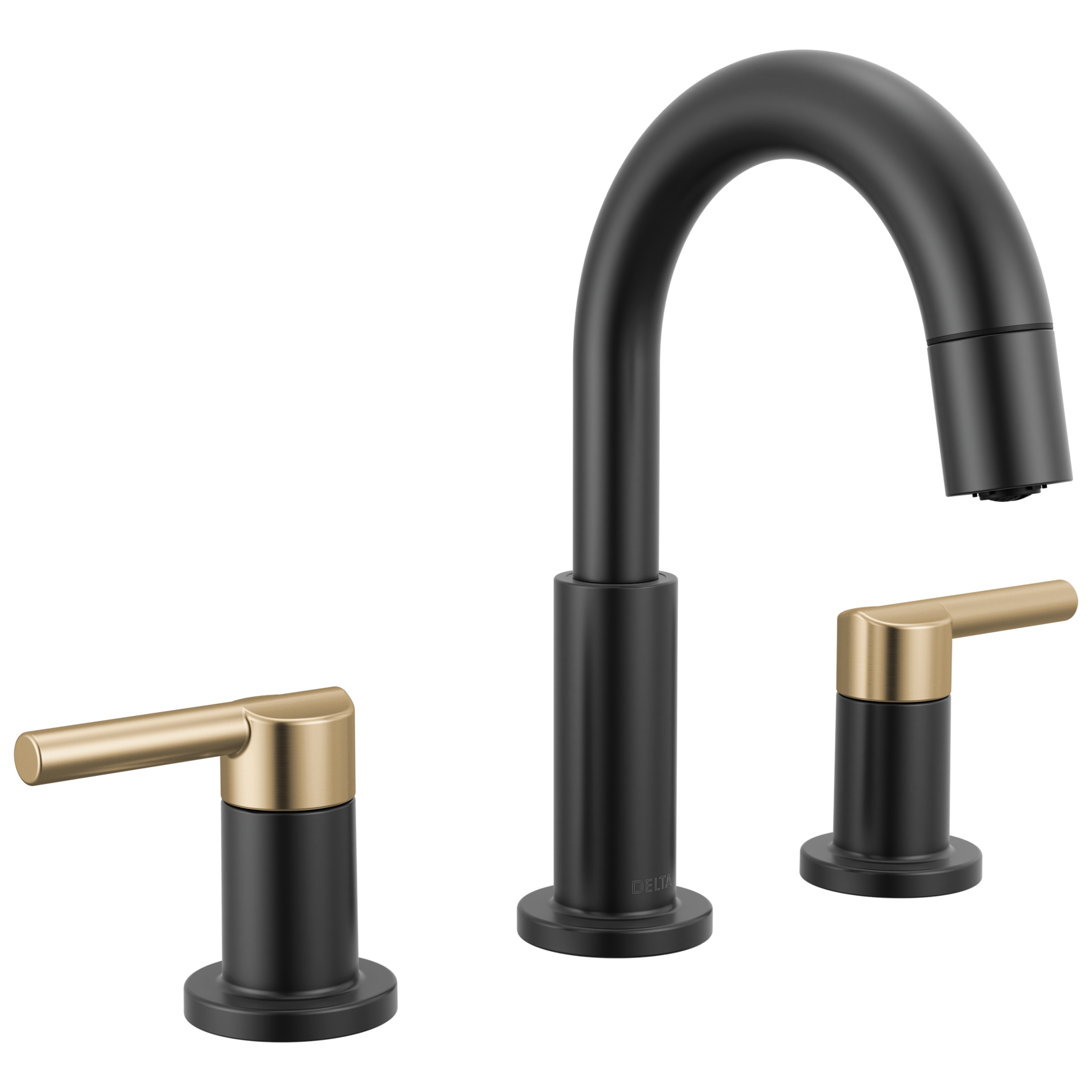 Two Handle Widespread Pull-Down Bathroom Faucet