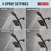 5-Setting Two-in-One Combination Shower with Additional Mount