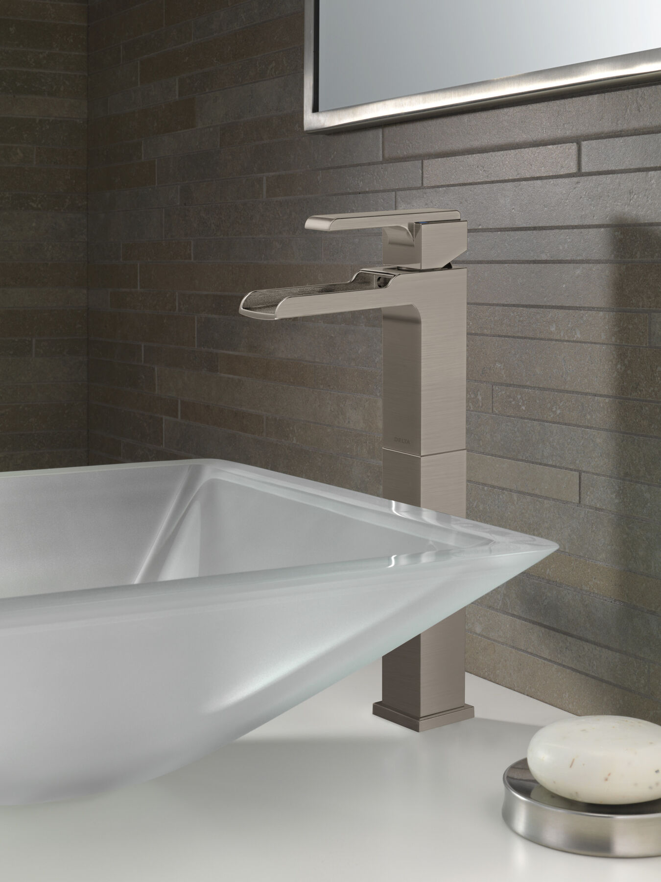 Vessel Channel Bathroom Faucet (Recertified)