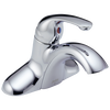 Single Handle Centerset Bathroom Faucet - Less Pop-up