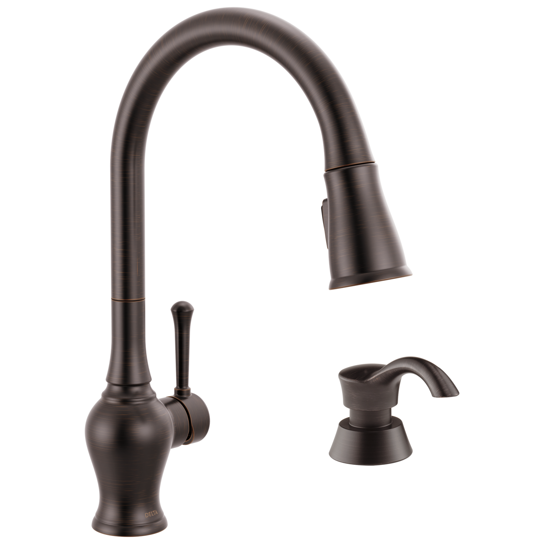 Pull-Down Kitchen 1 Handle with Soap Dispenser Bundle