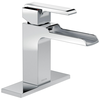 Single Handle Channel Bathroom Faucet (Recertified)