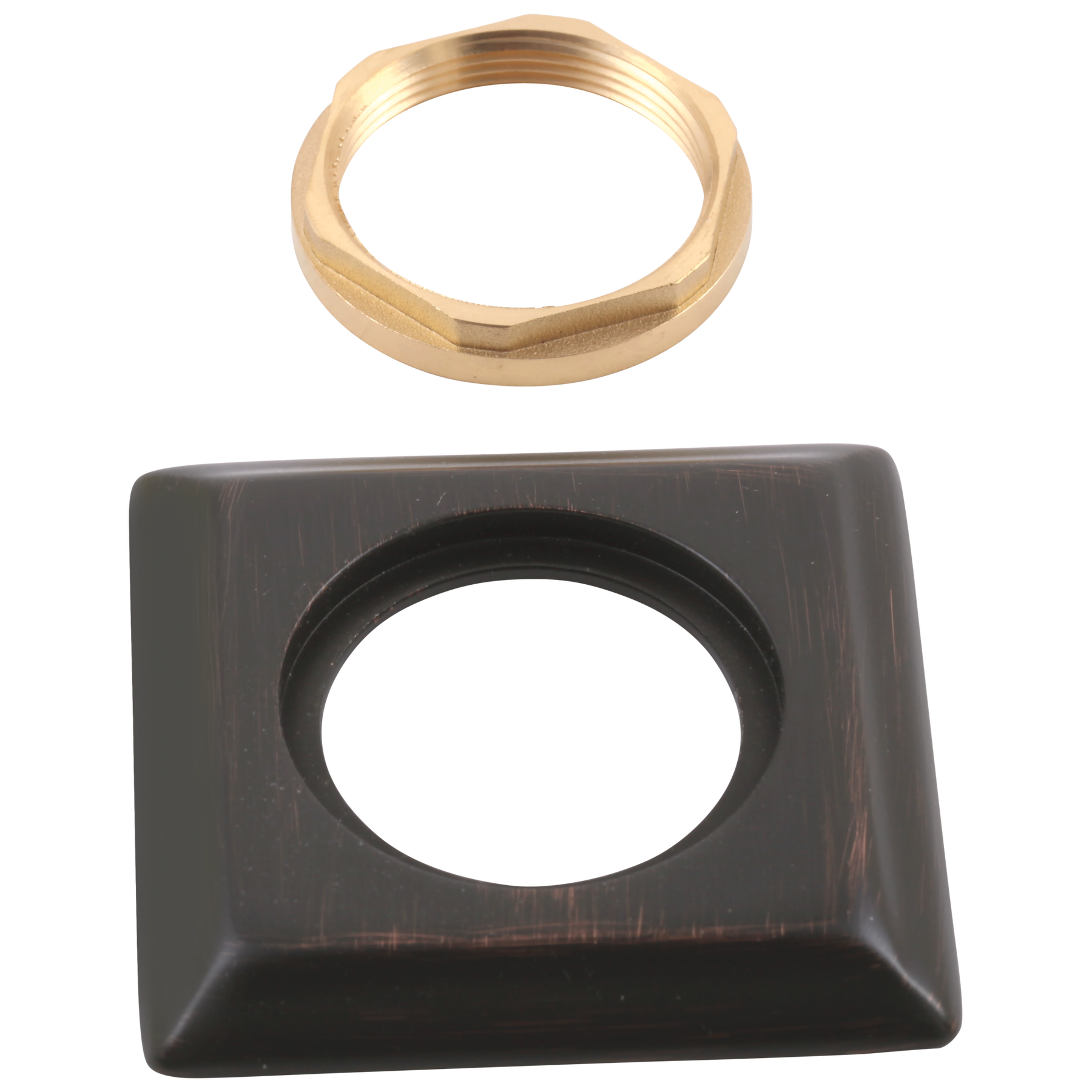 Handle Base, Nut & Gasket - Roman Tub