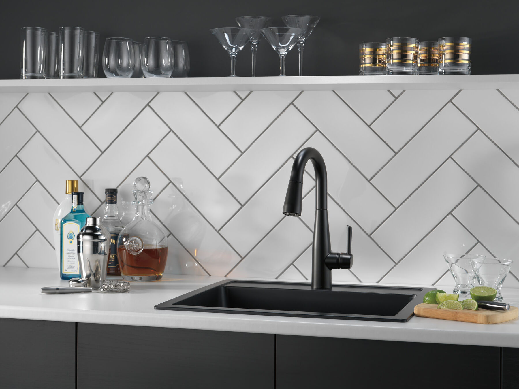 Single Handle Pull-Down Bar / Prep Faucet
