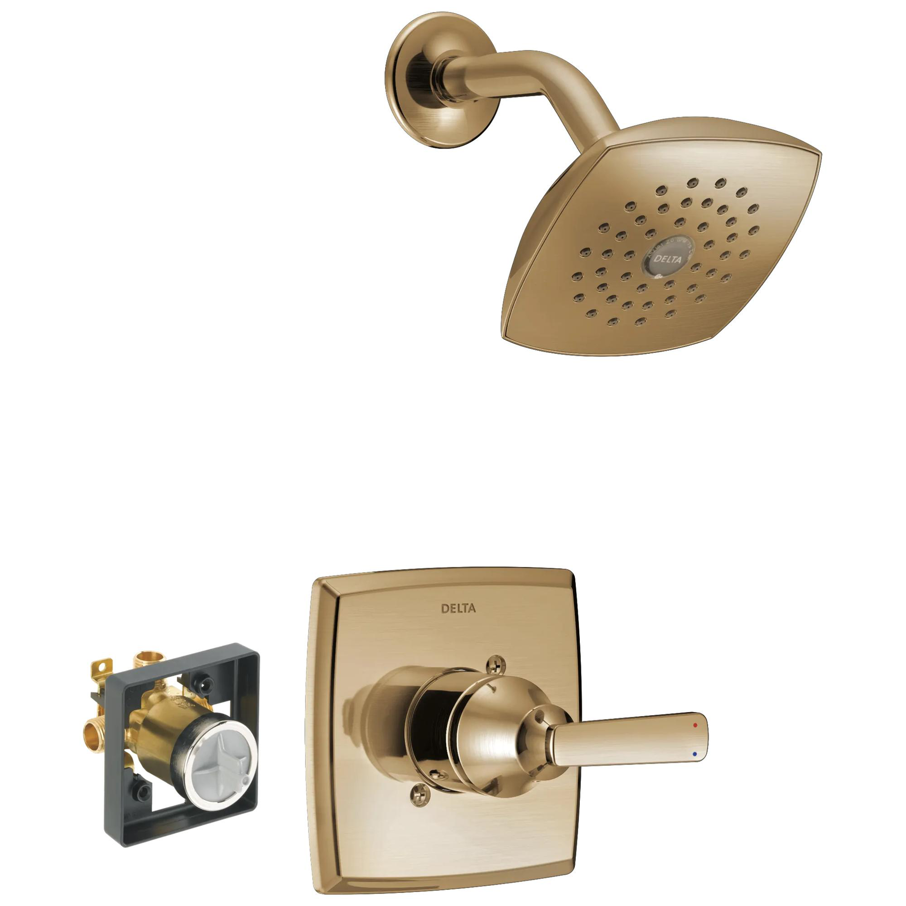Shower Trim with High-Flow Rough Bundle - 14 Series