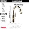 Single Handle Pull-Down Kitchen Faucet