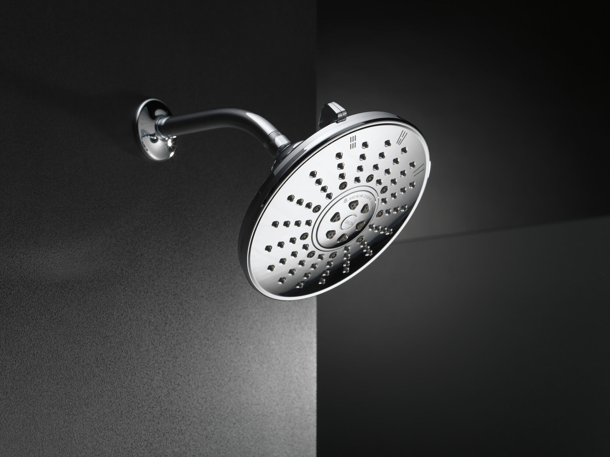 3-Setting Raincan Shower Head in Chrome 52680 | Delta Faucet