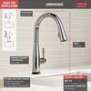 VoiceIQ&reg; Single Handle Pull-Down Faucet with Touch<sub>2</sub>O&reg; Technology (Recertified)