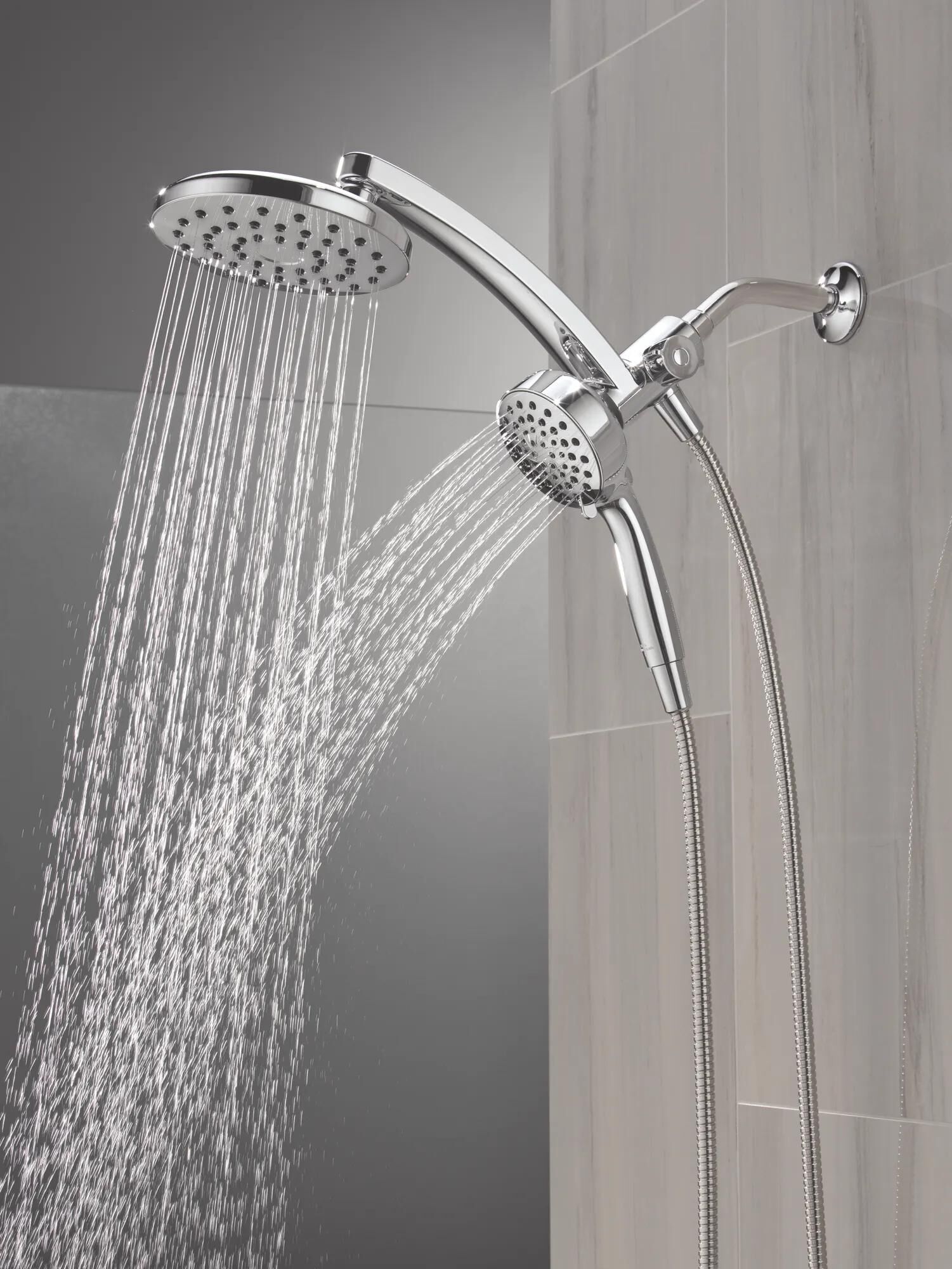 PivotPro™ 3-in-1 Combination Shower in Chrome 75649 | Delta Faucet