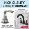 Two Handle Widespread Pull-Down Bathroom Faucet (Recertified)
