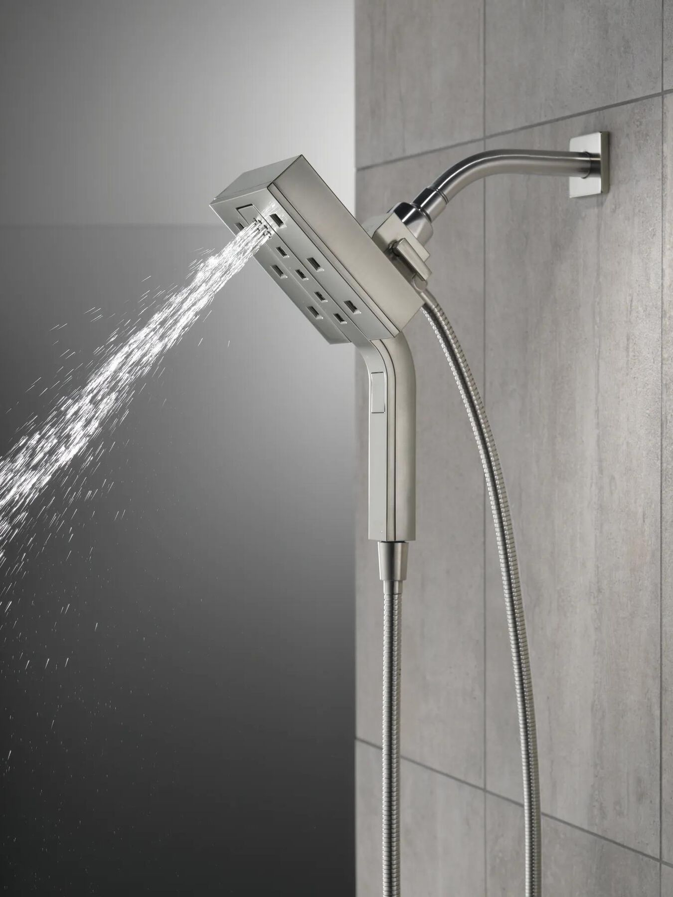 H<sub>2</sub>Okinetic&reg; In2ition&reg; 4-Setting Two-in-One Shower (Recertified)