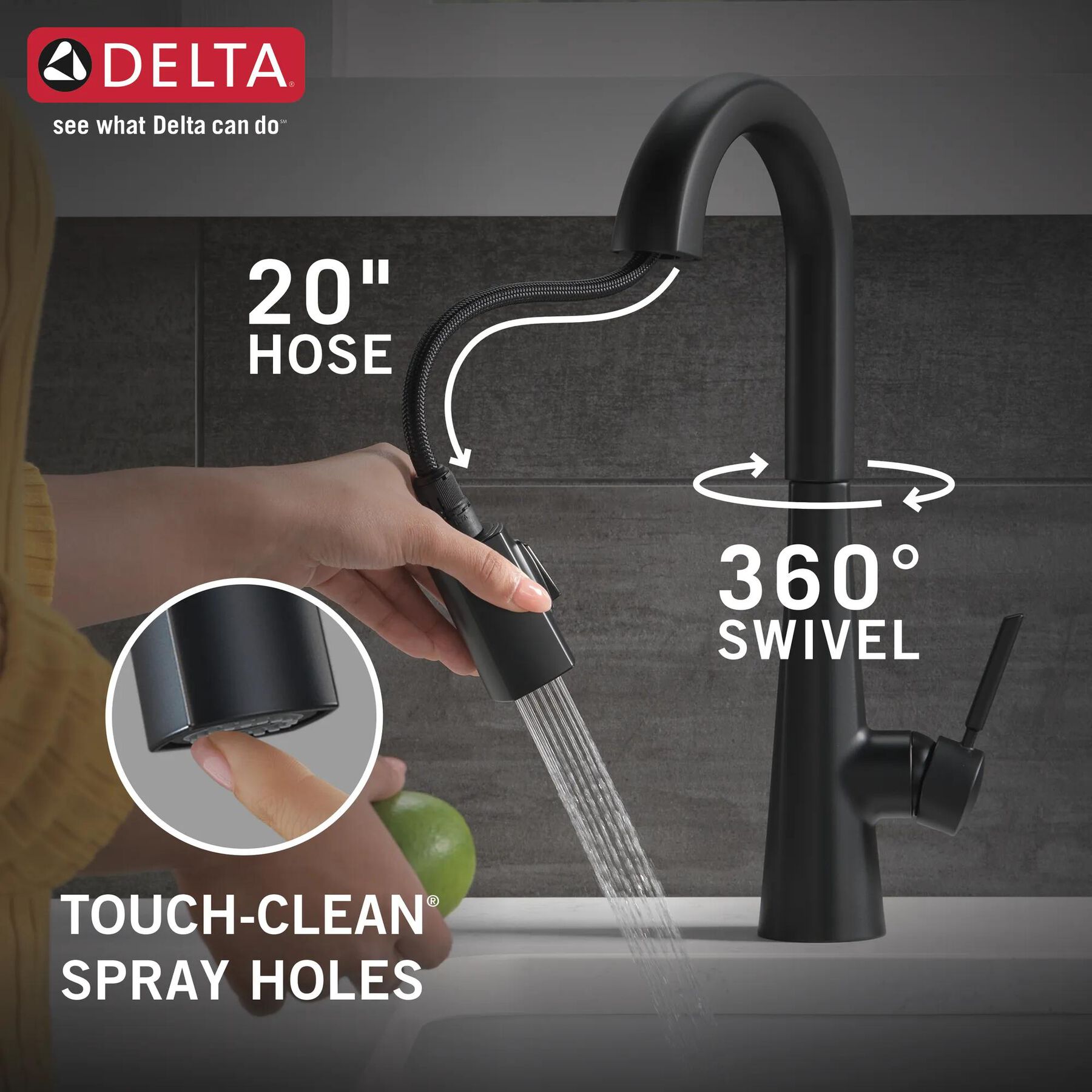 Single Handle Pull-Down Bar/Prep Faucet