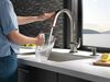 Single Handle Pull Down Kitchen Faucet with Touch<sub>2</sub>O&reg; Technology