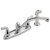 Two Handle Kitchen Faucet with Spray
