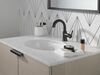 Single Handle Pull-Down Bathroom Faucet