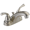 Two Handle Centerset Bathroom Faucet (Recertified)