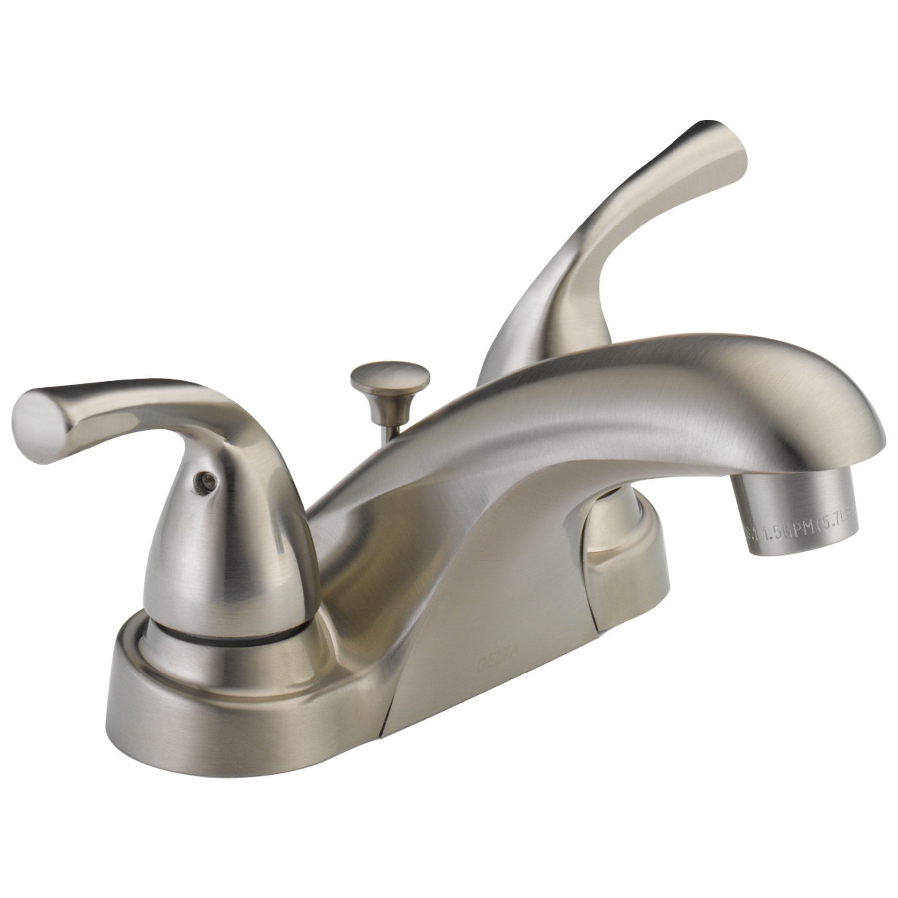 Two Handle Centerset Bathroom Faucet (Recertified)