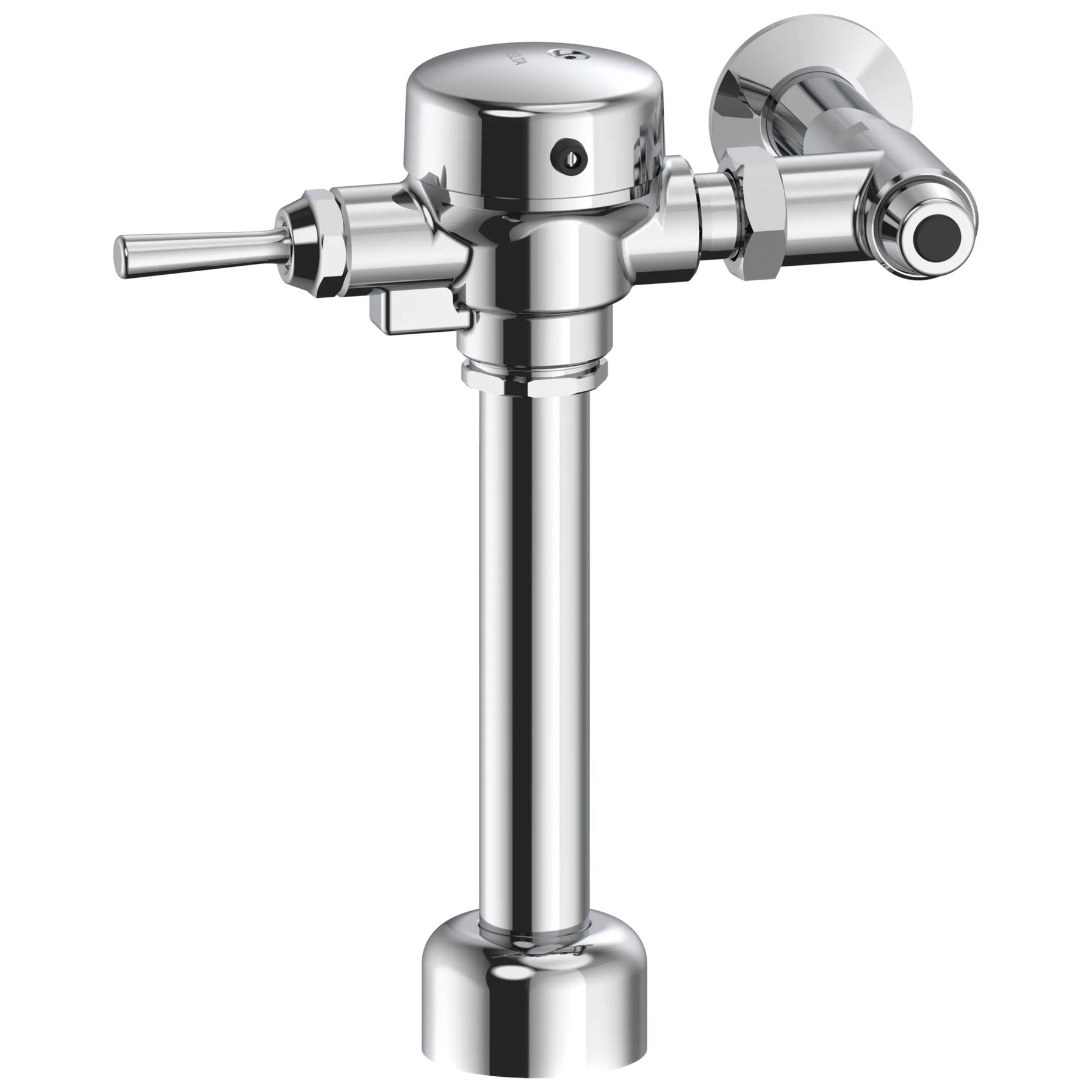 Manual Exposed Water Closet Flush Valve with Center Cover Bumper