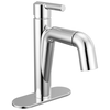 Single Handle Pull-Down Bathroom Faucet