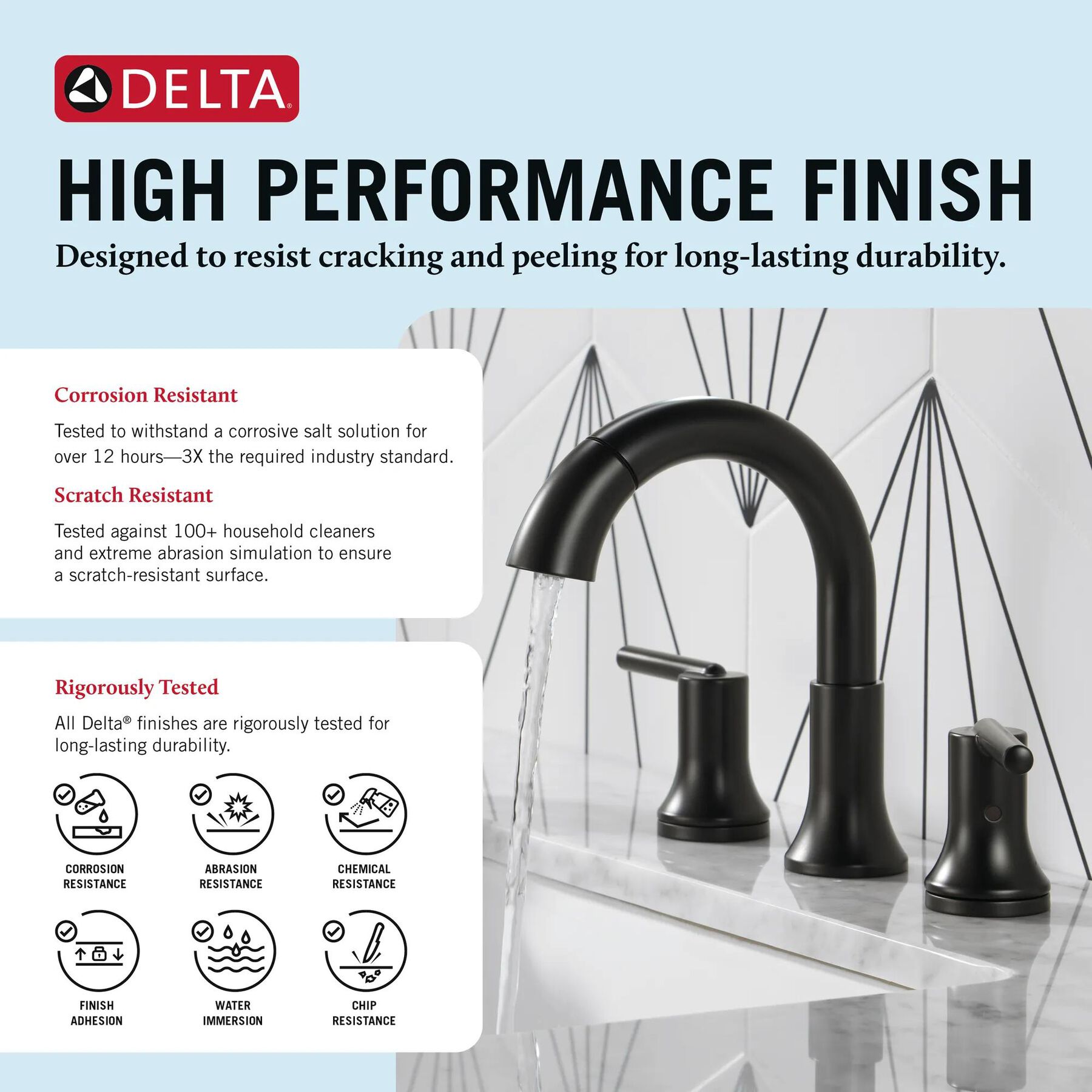Two Handle Widespread Pull Down Bathroom Faucet