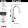 Single Handle Pull-Down Kitchen Faucet With Touch<sub>2</sub>O&reg; Technology(Recertified)