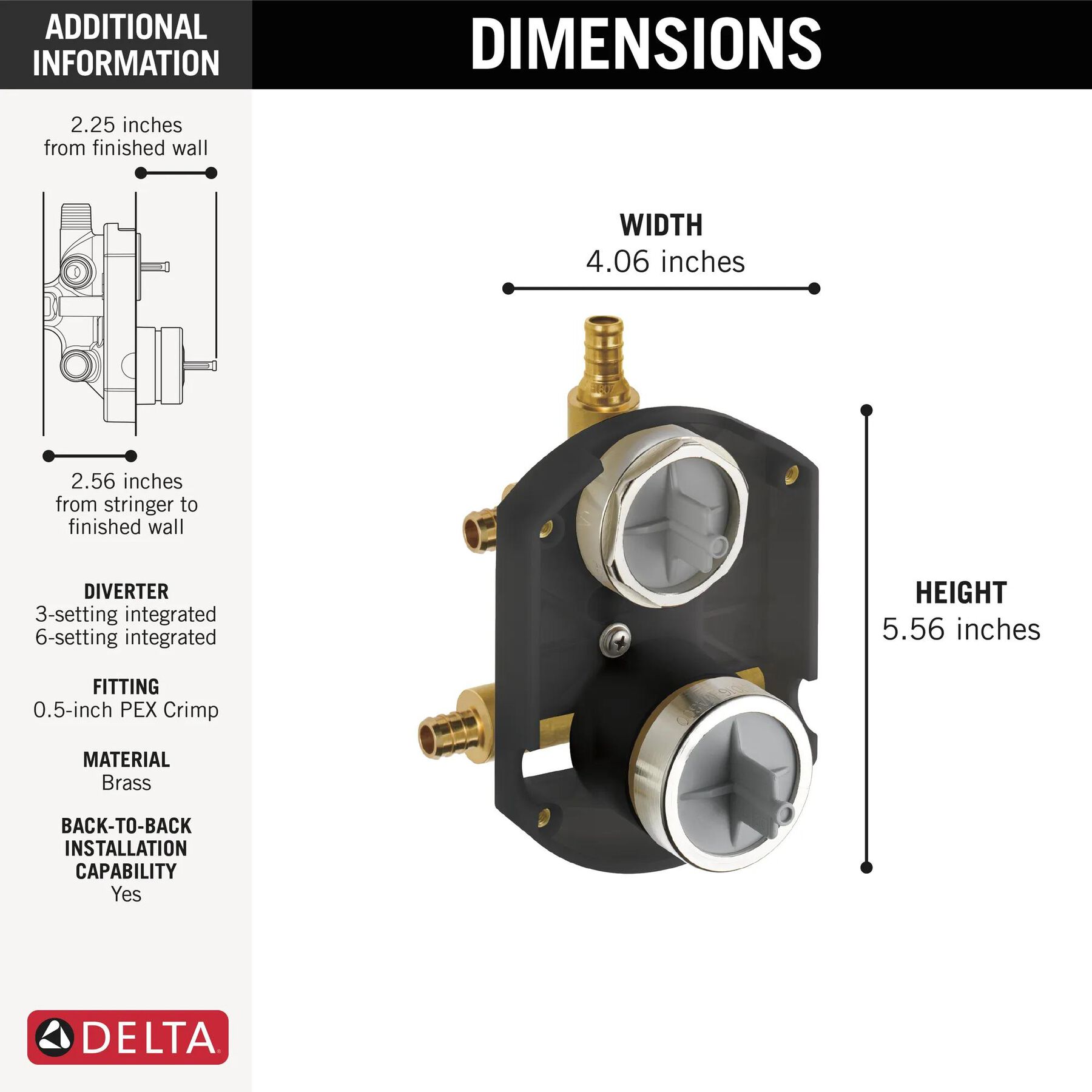 MultiChoice&reg; Universal with Integrated Diverter Rough (Recertified)
