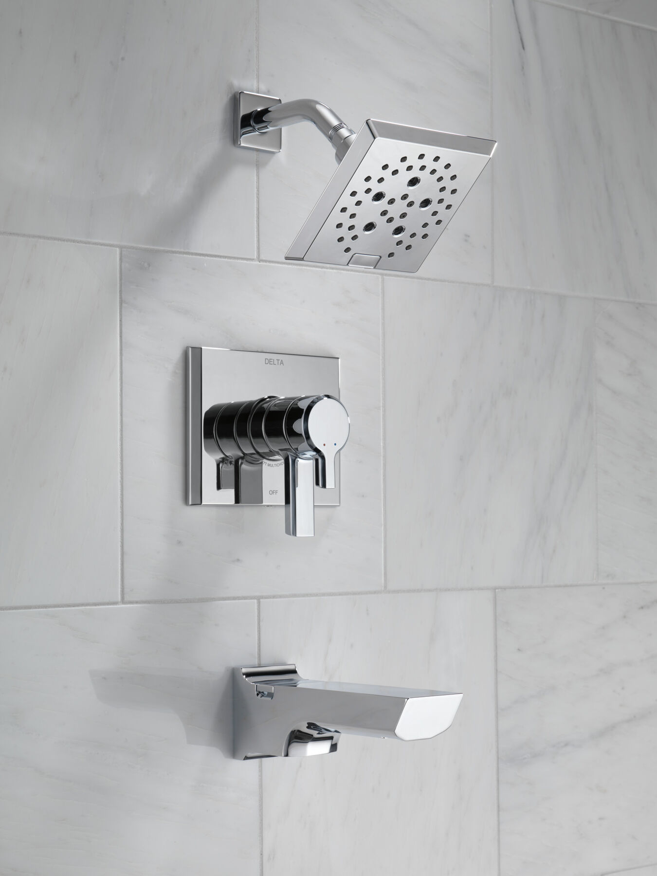 Monitor&reg; 17 Series H<sub>2</sub>Okinetic&reg; Tub and Shower Trim