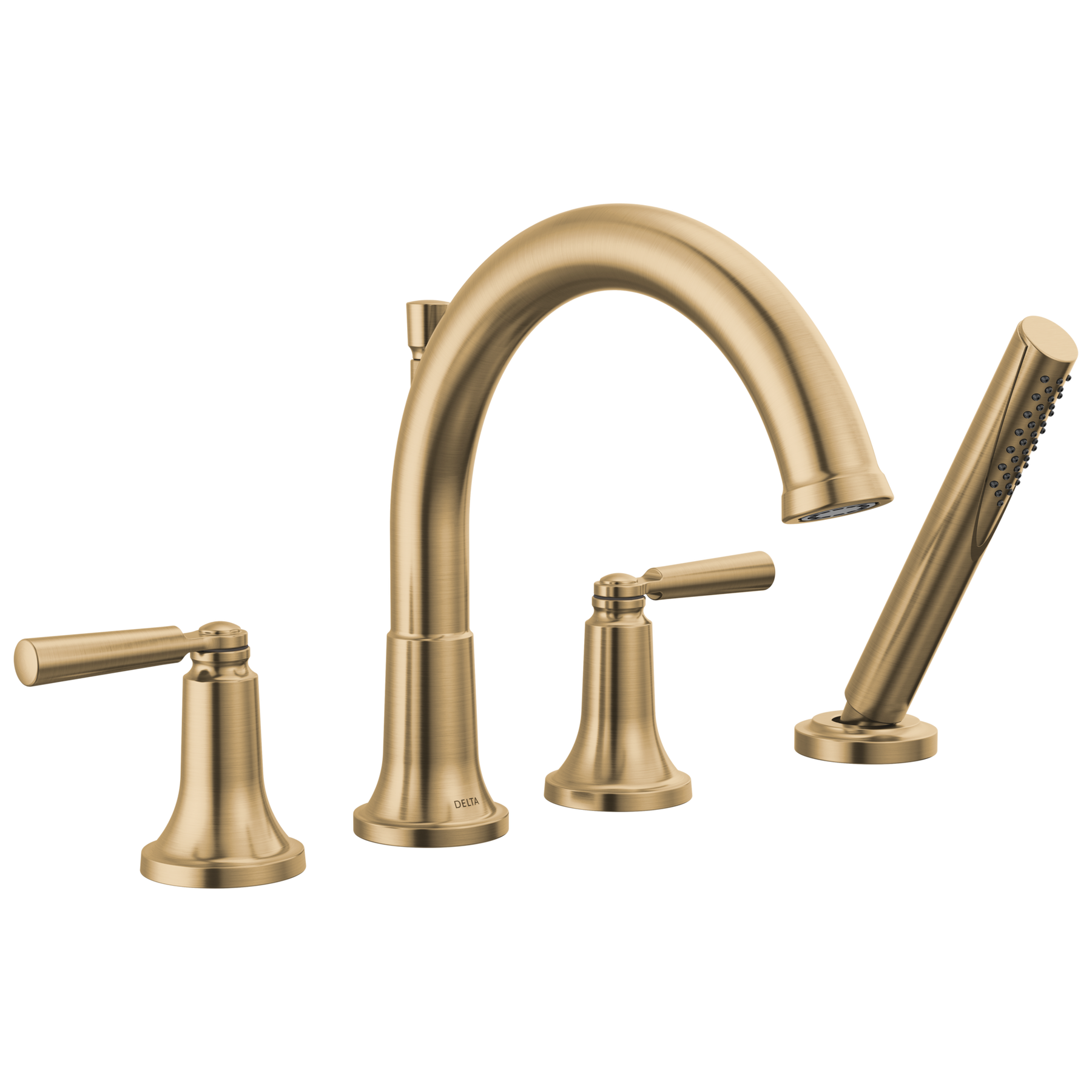 Roman Tub Trim with Hand Shower in Champagne Bronze T4735-CZ