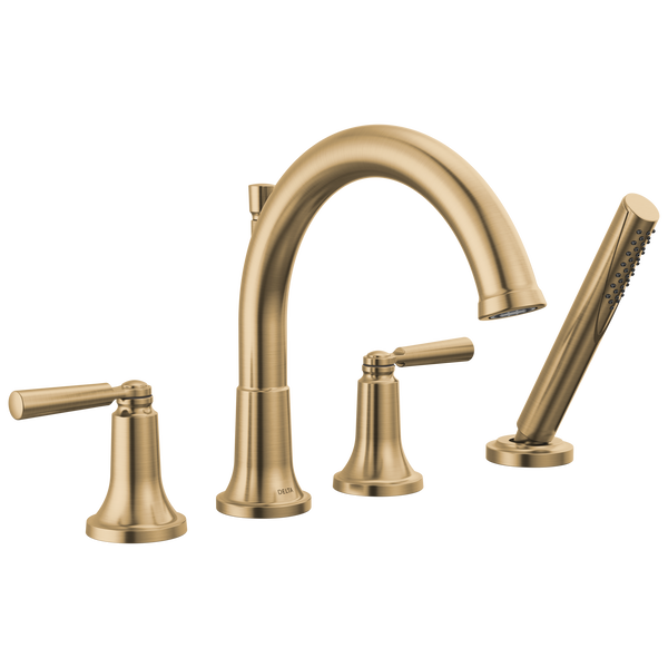 nagons tans Roman Tub Trim with Hand Shower in Champagne Bronze T4735-CZ