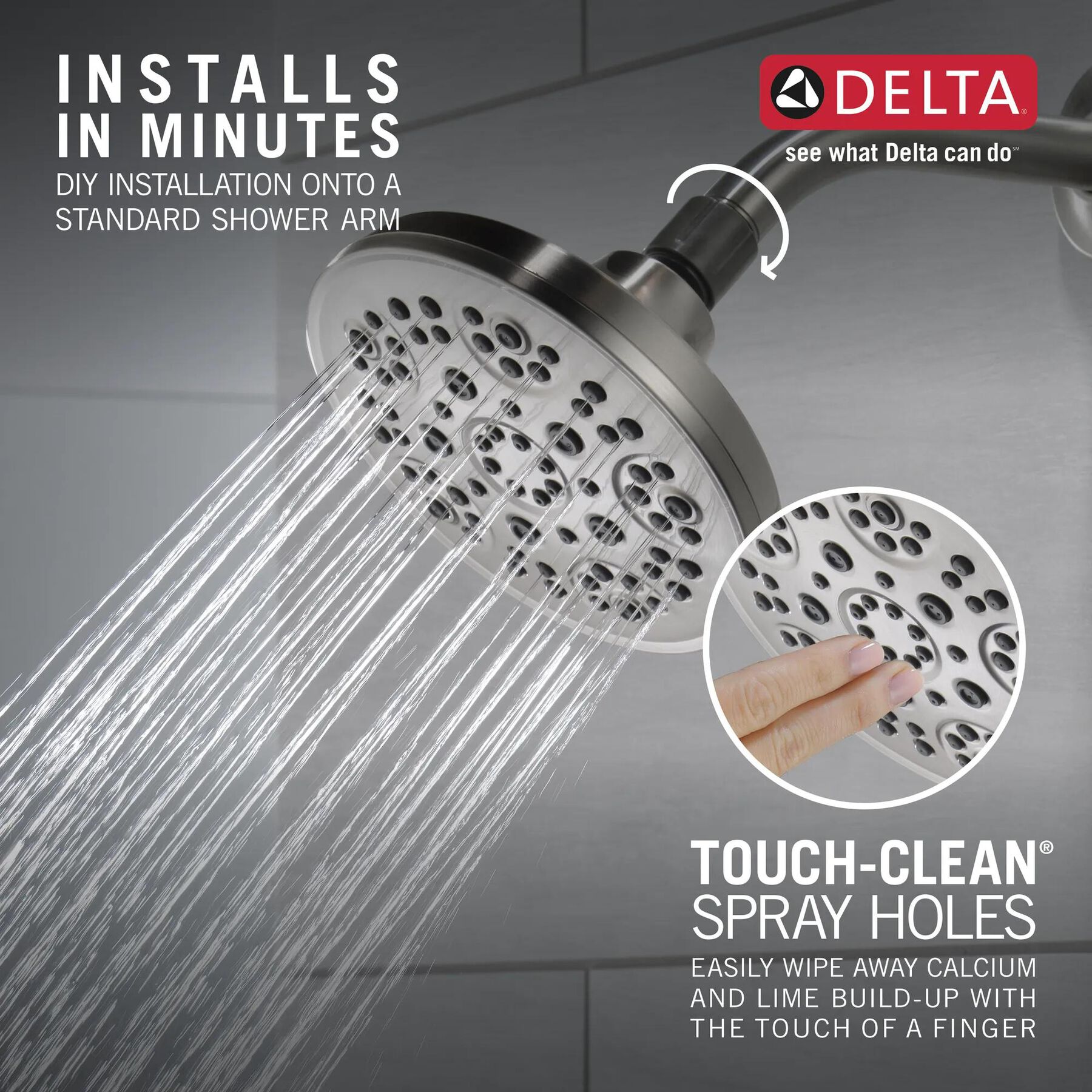 5-Setting Shower Head (Recertified)