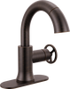 Single Handle Pull-Down Bathroom Faucet