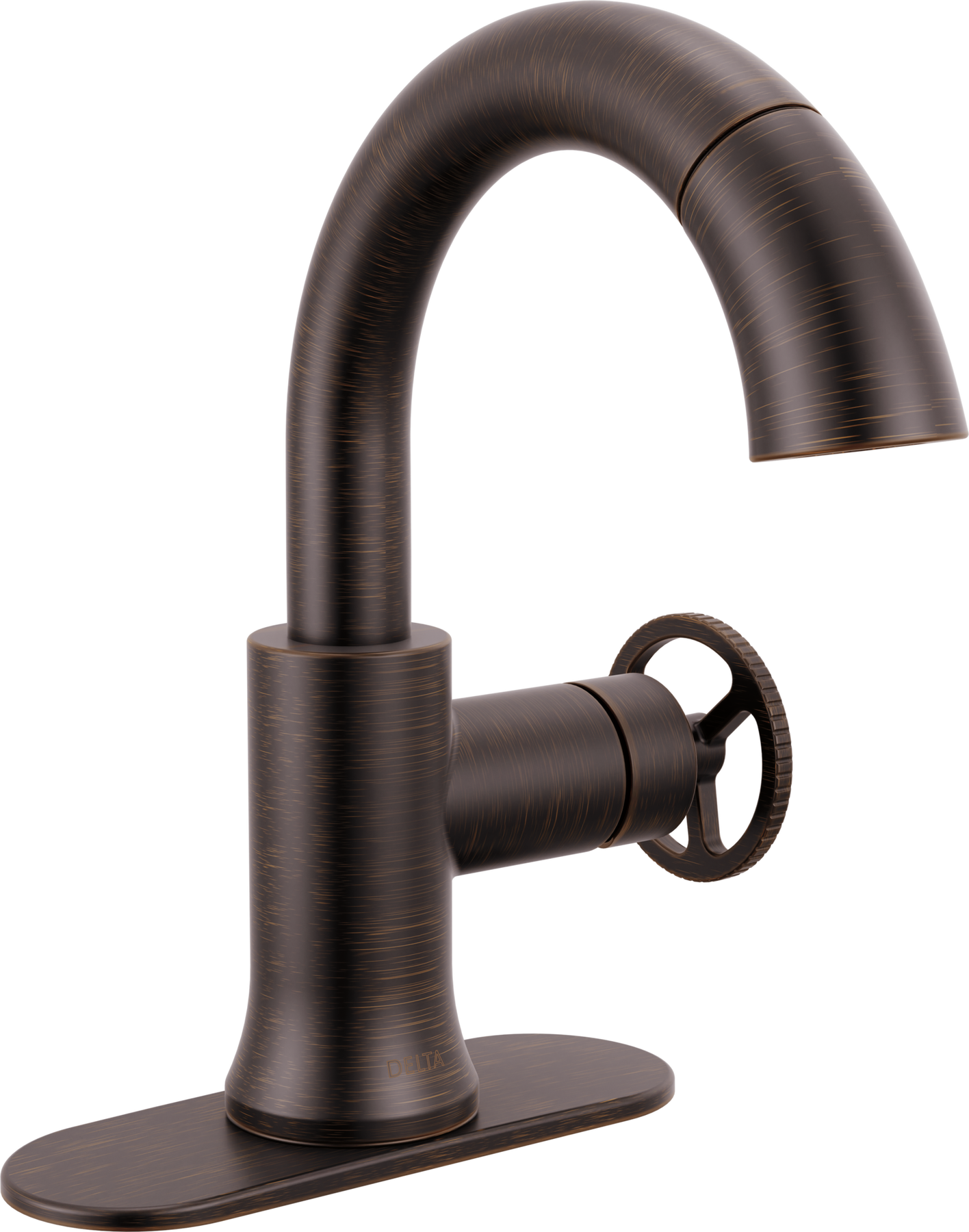 Single Handle Pull-Down Bathroom Faucet