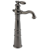 Single Handle Centerset Lavatory Faucet with Riser - Less Pop-Up