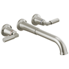 Two Handle Wall Mount Tub Filler Trim (Recertified)