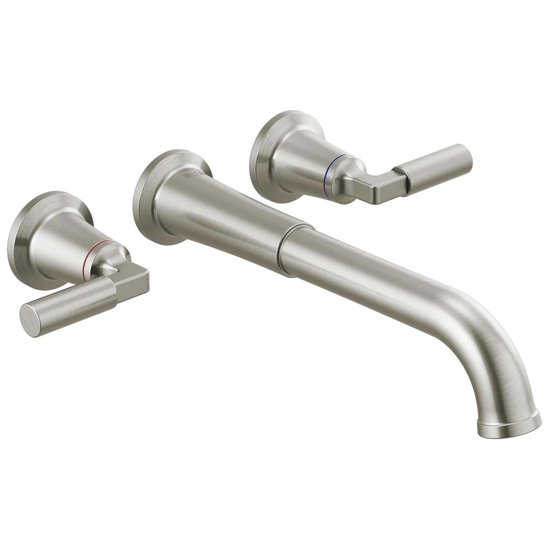 Two Handle Wall Mount Tub Filler Trim (Recertified)